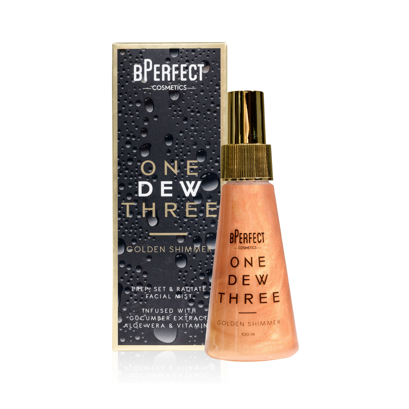 One Dew Three Shimmer Spray - Golden
