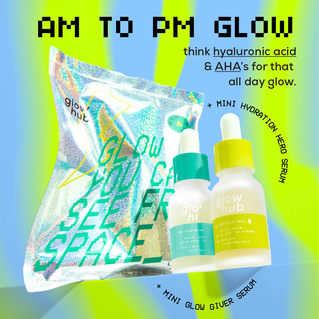 Glow Hub - Hydration Hero & Glow Giver Duo Bag