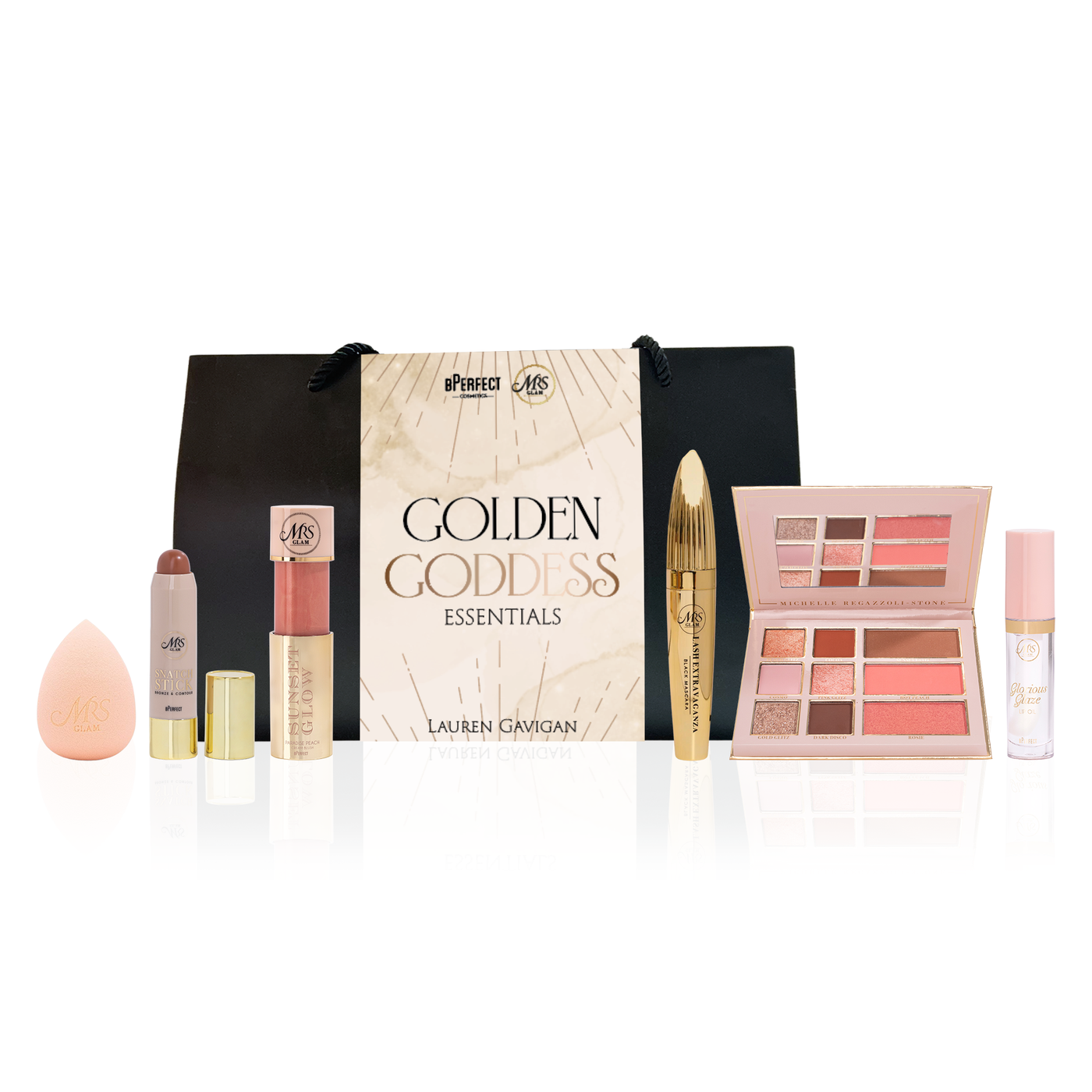 Mrs Glam x Lauren Gavigan - Golden Goddess Essentials