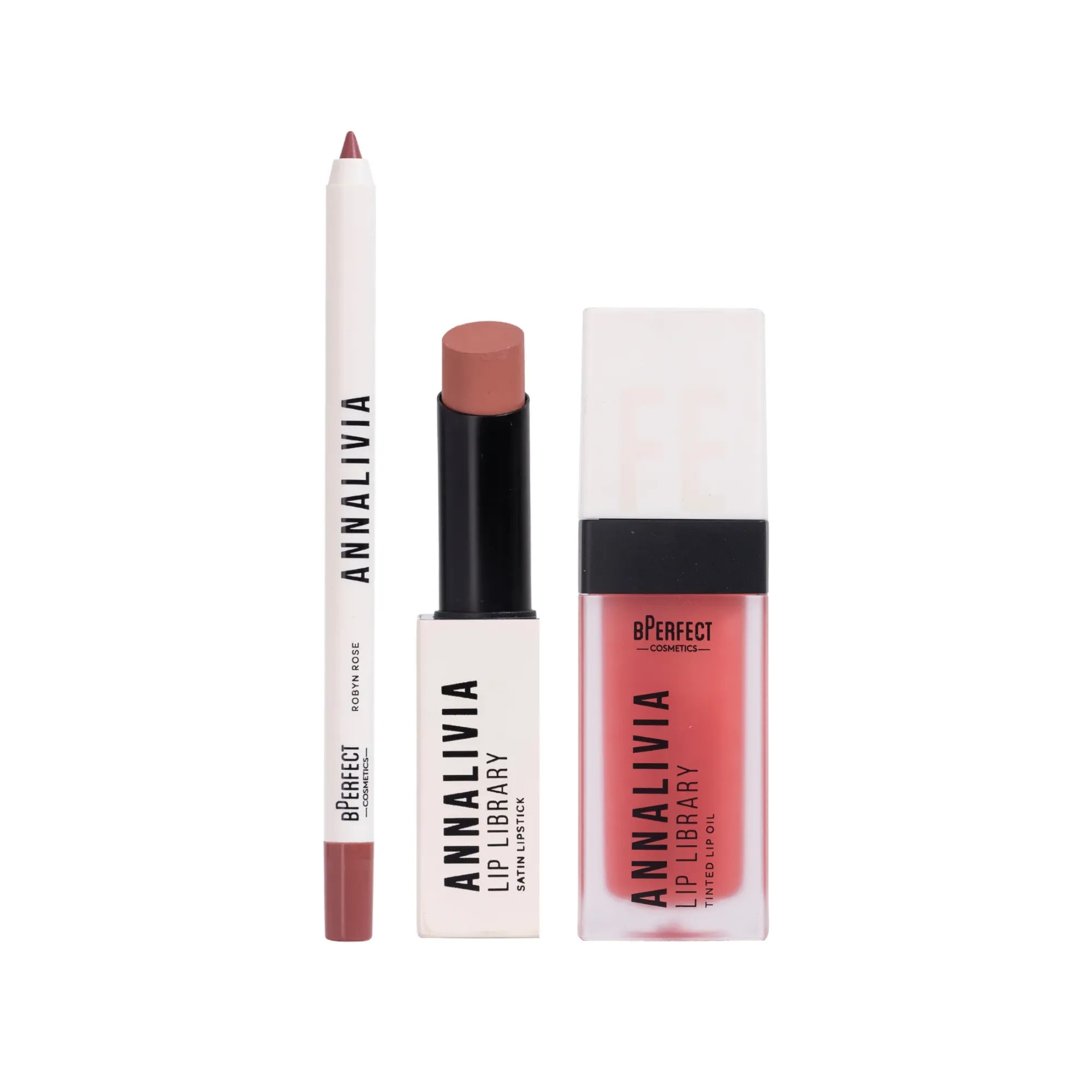 BPerfect x Annalivia Lip Library Trio | BPerfect