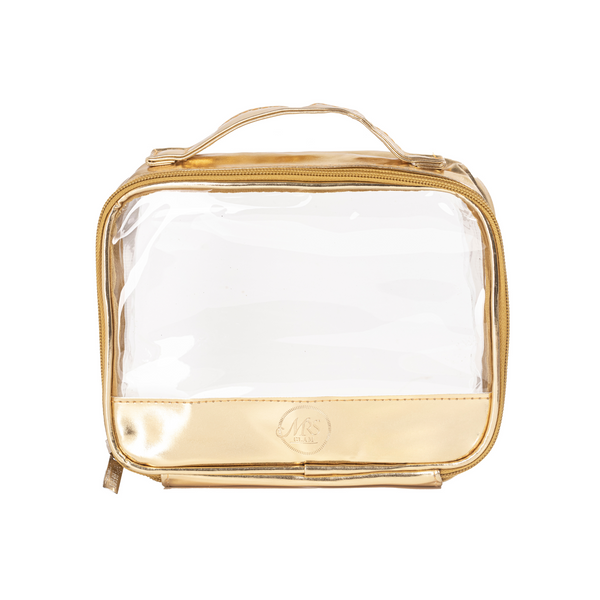 Mrs Glam - Gold Travel Bag