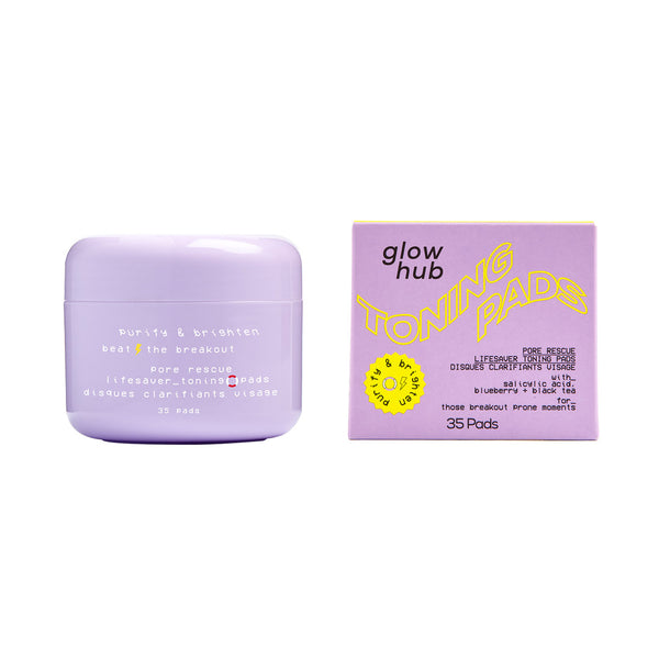 Glow Hub - Purify & Brighten Pore Rescue Lifesaver Toning Pads