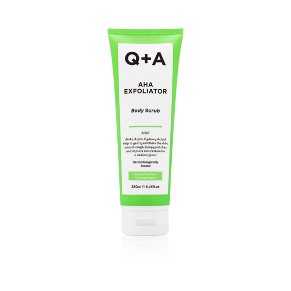 Q+A - AHA Exfoliator Body Scrub