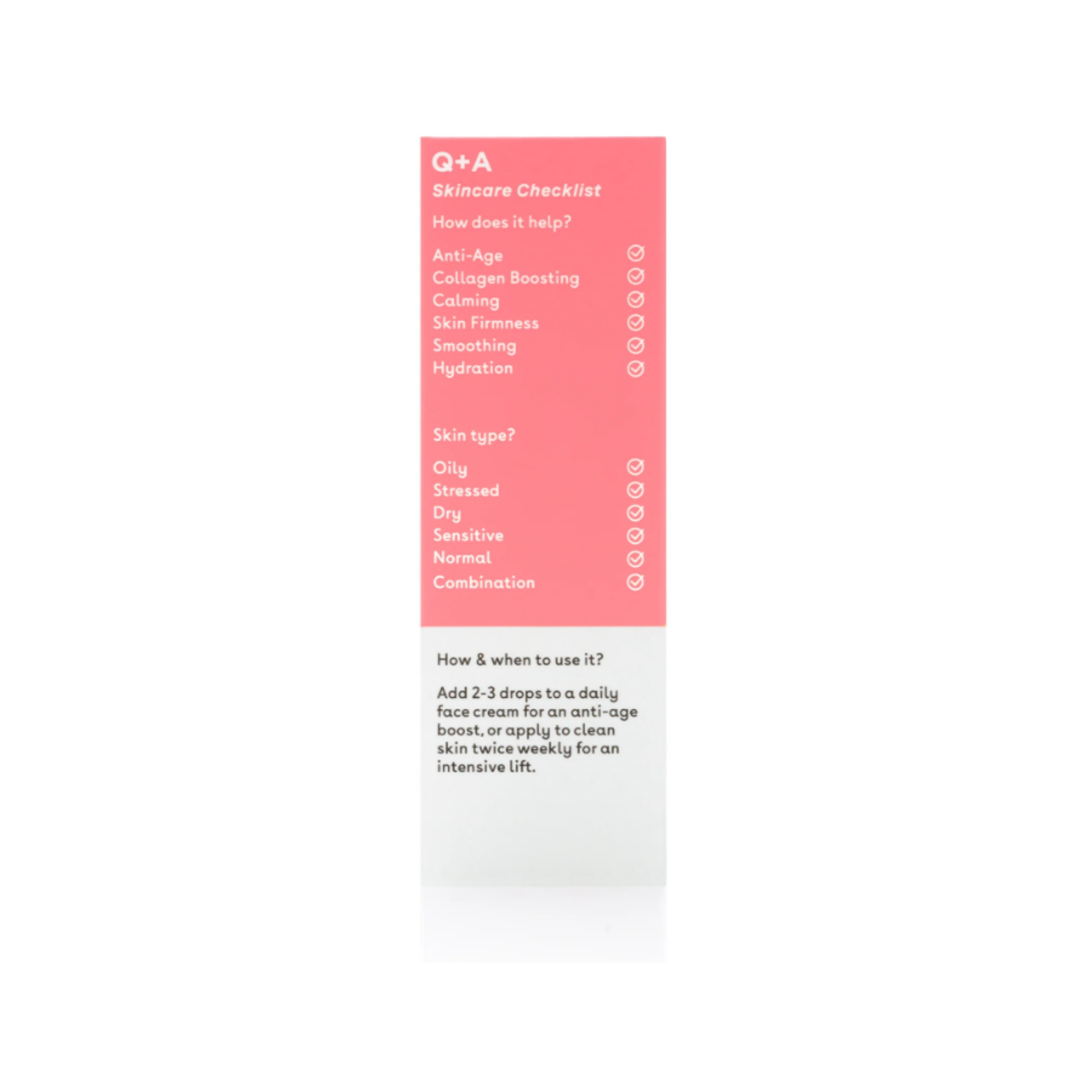 Q+A - Collagen Booster Serum