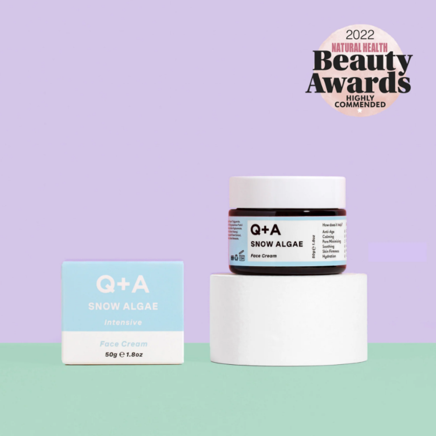 Q+A - Snow Algae Intensive Face Cream