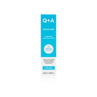 Q+A Squalane SPF50 Hydrating Facial Sunscreen