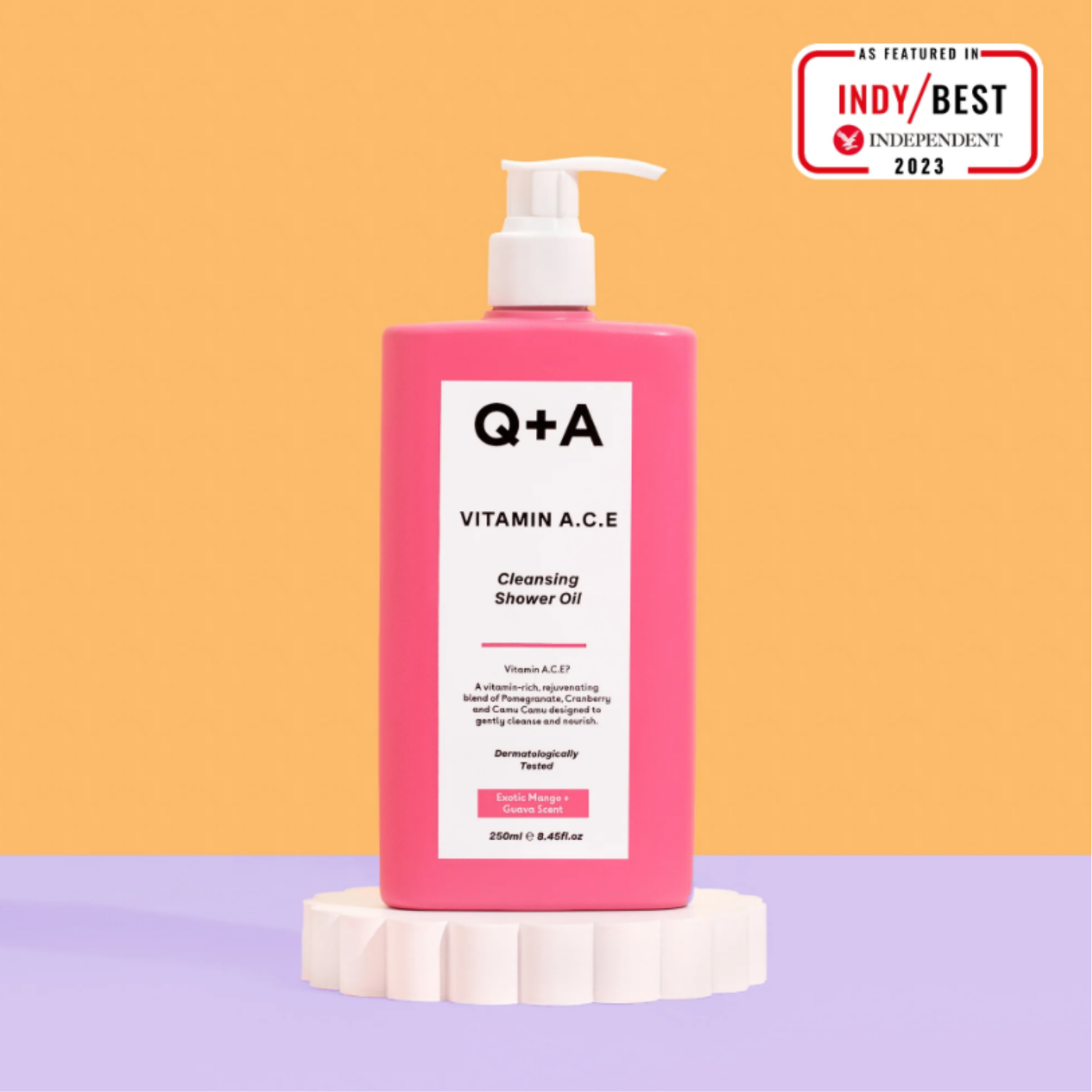 Q+A - Vitamin A.C.E Shower Oil