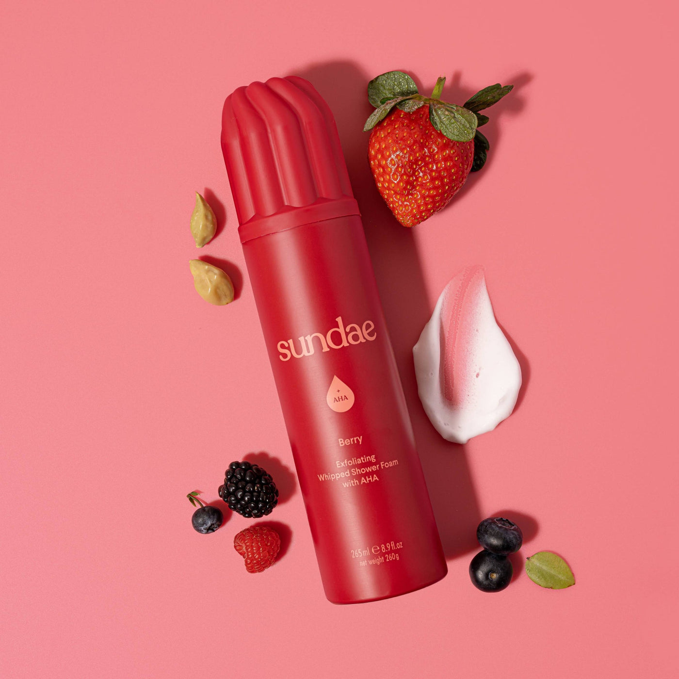 Sundae - Exfoliating Body Wash - Berry