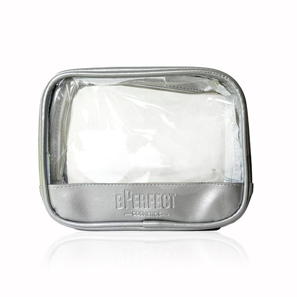 Medium Silver Travel Bag