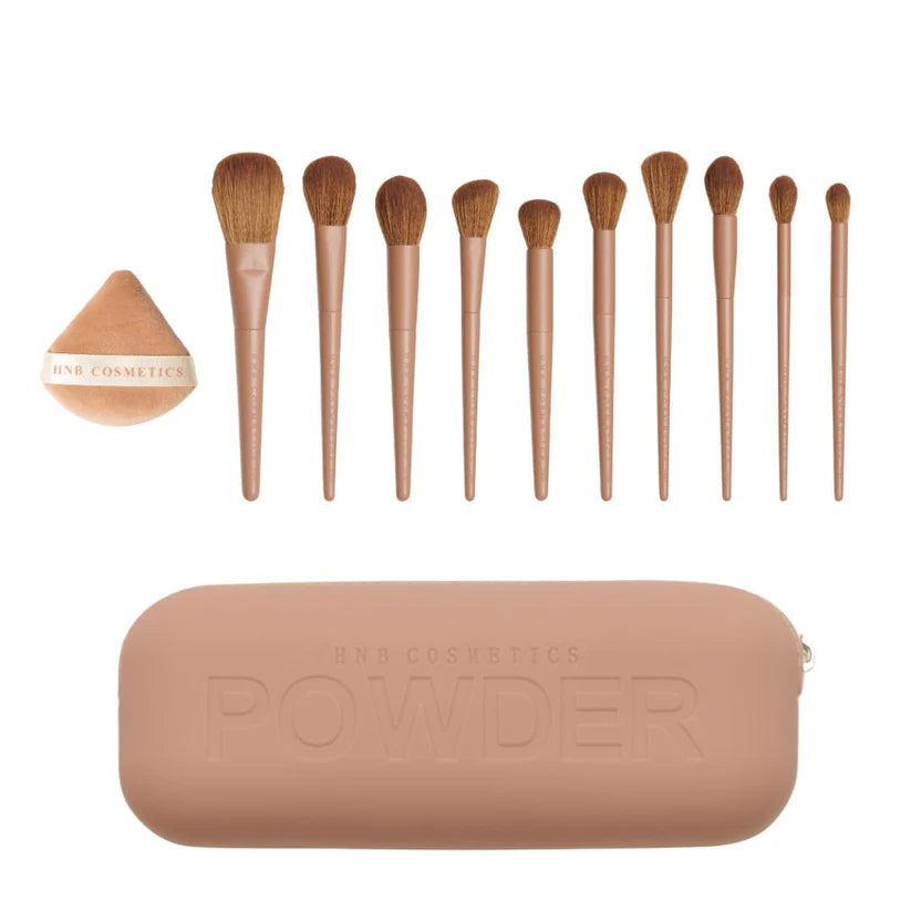 HNB Cosmetics - Powder Brush Set