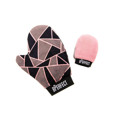 Double Velvet Tanning Mitt Duo