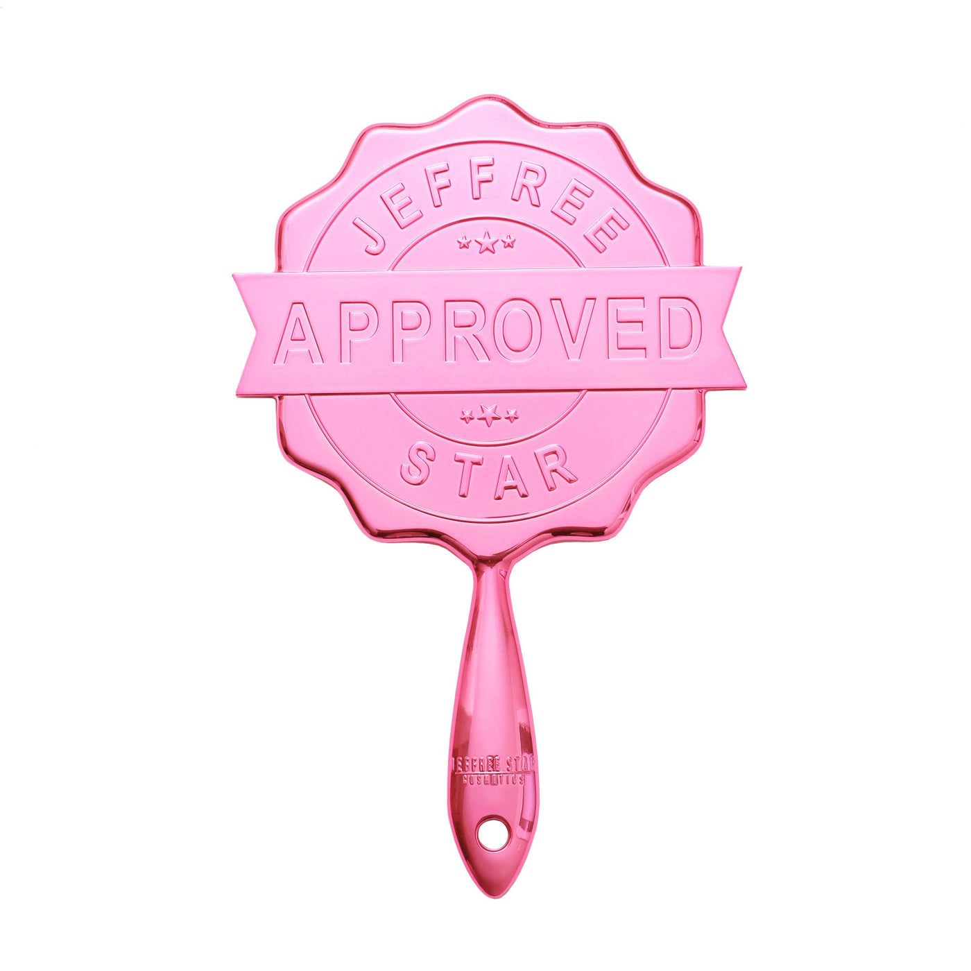 Jeffree Star Cosmetics - Chrome Approved Baby Pink Hand Mirror