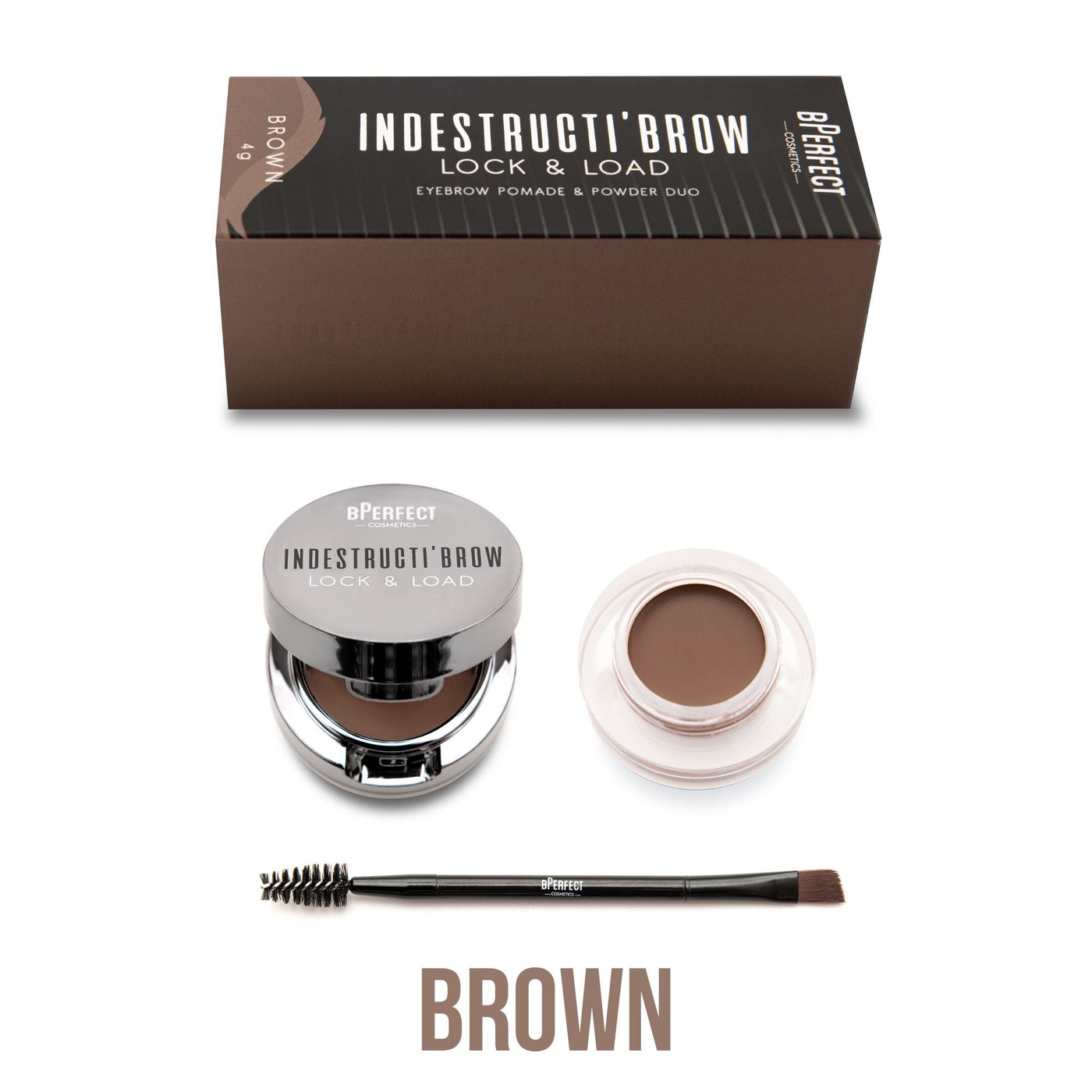Indestructi'Brow Lock & Load Eyebrow Pomade & Powder Duo