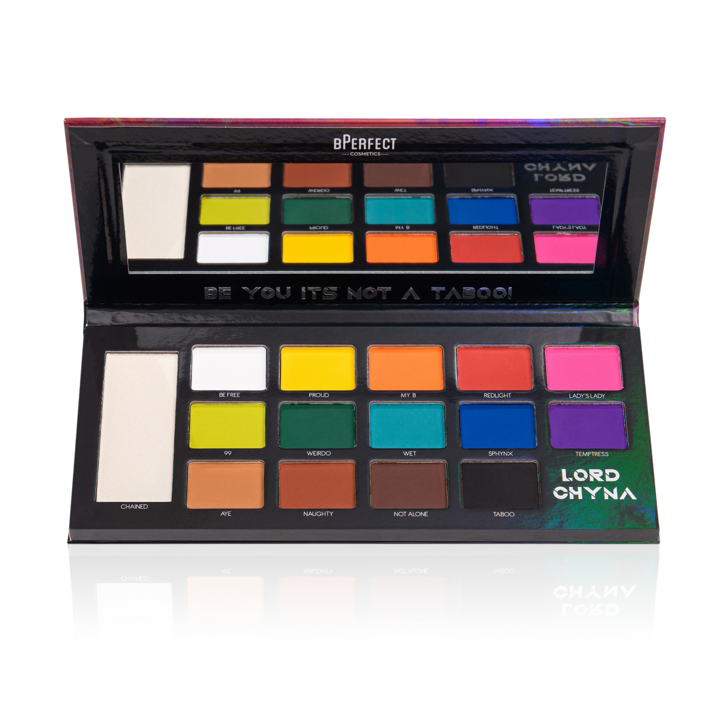 BPerfect x Lord Chyna Taboo Palette