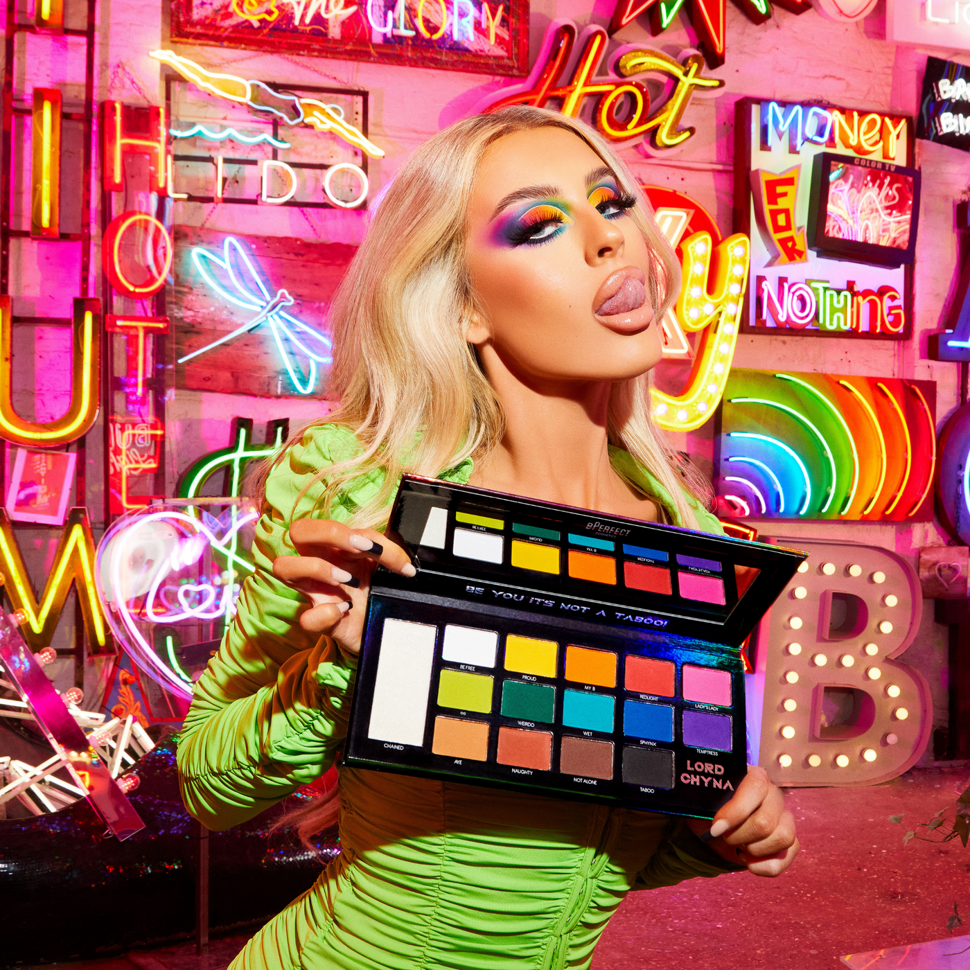 BPerfect x Lord Chyna Taboo Palette