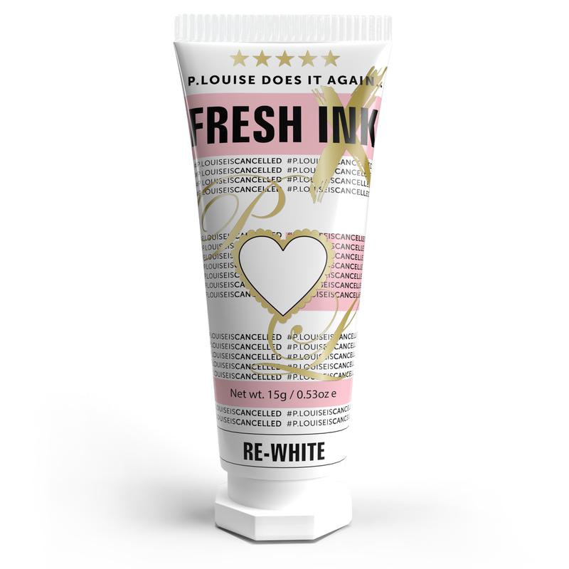 P.Louise - Fresh Ink Cosmetic Paint - Re-White