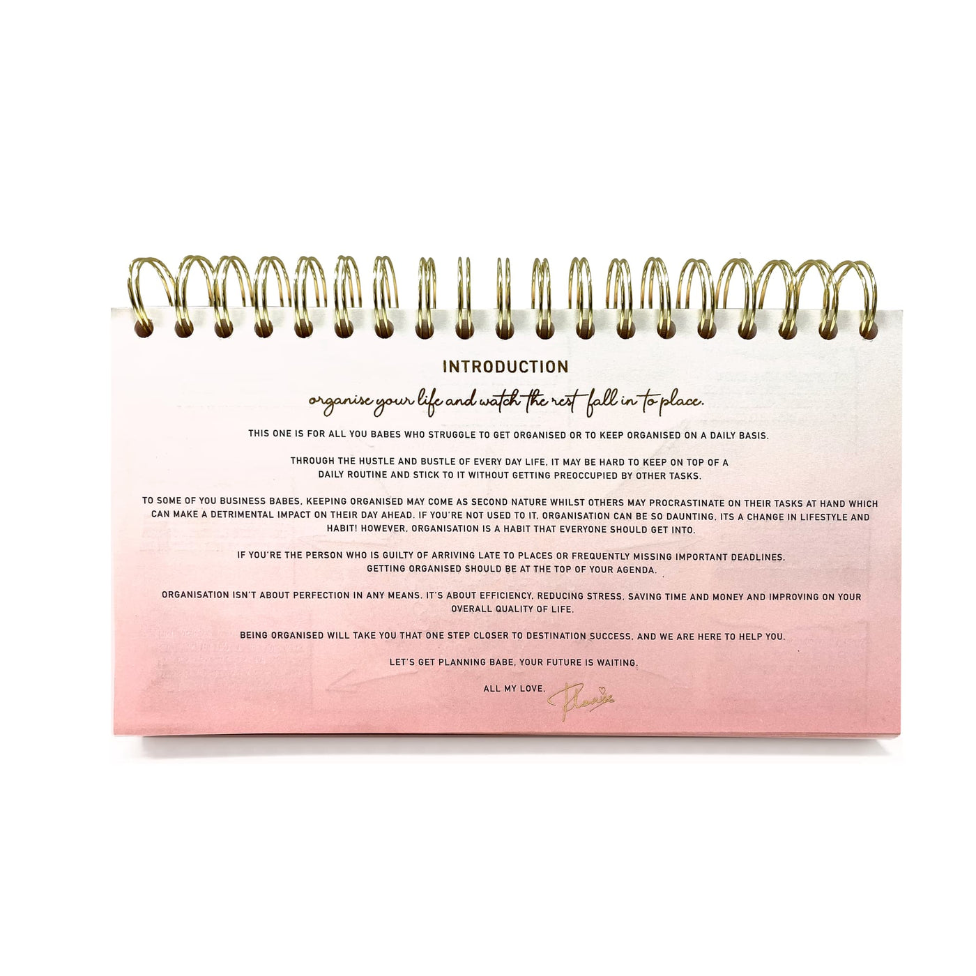 P.Louise - Get Up and Grind Three Month Planner