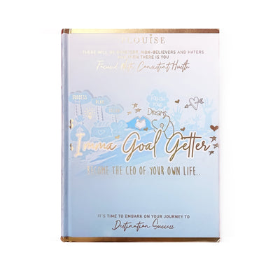 P.Louise - Imma Goal Getter Inspirational Diary - Blue
