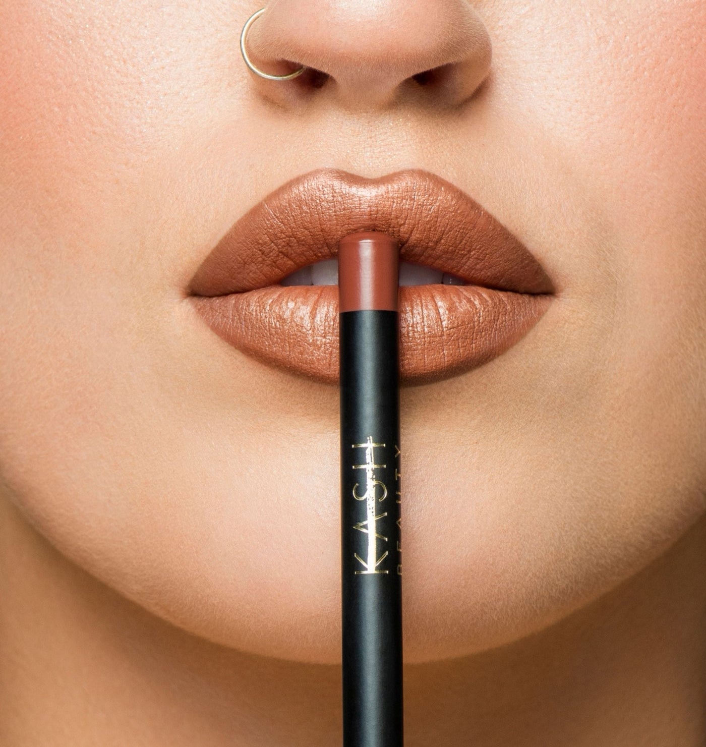 Kash Beauty - Secret Treasure Lip Kit - Rust Nude