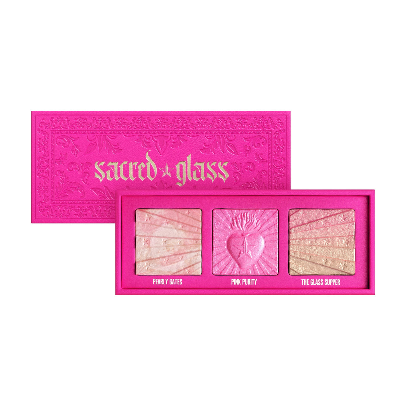 Jeffree Star Cosmetics - Sacred Glass Extreme Frost Trio Palette