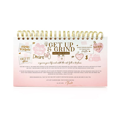 P.Louise - Get Up and Grind Three Month Planner