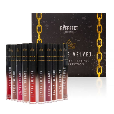 Supreme Velvet Liquid Lips - Complete Collection with Gift Box