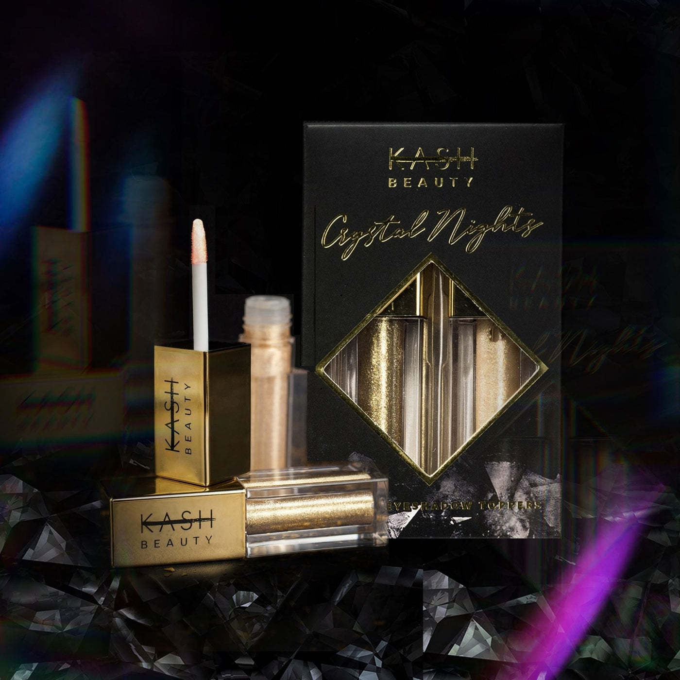 Kash Beauty - Crystal Nights Eyeshadow Toppers